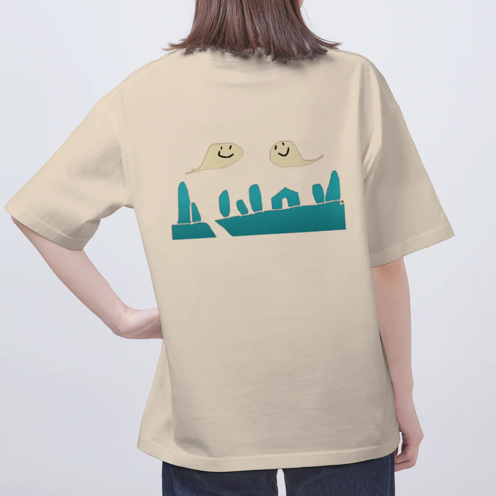 ふんわりおくつろぎやさんのおばけちゃんず Oversized T-Shirt