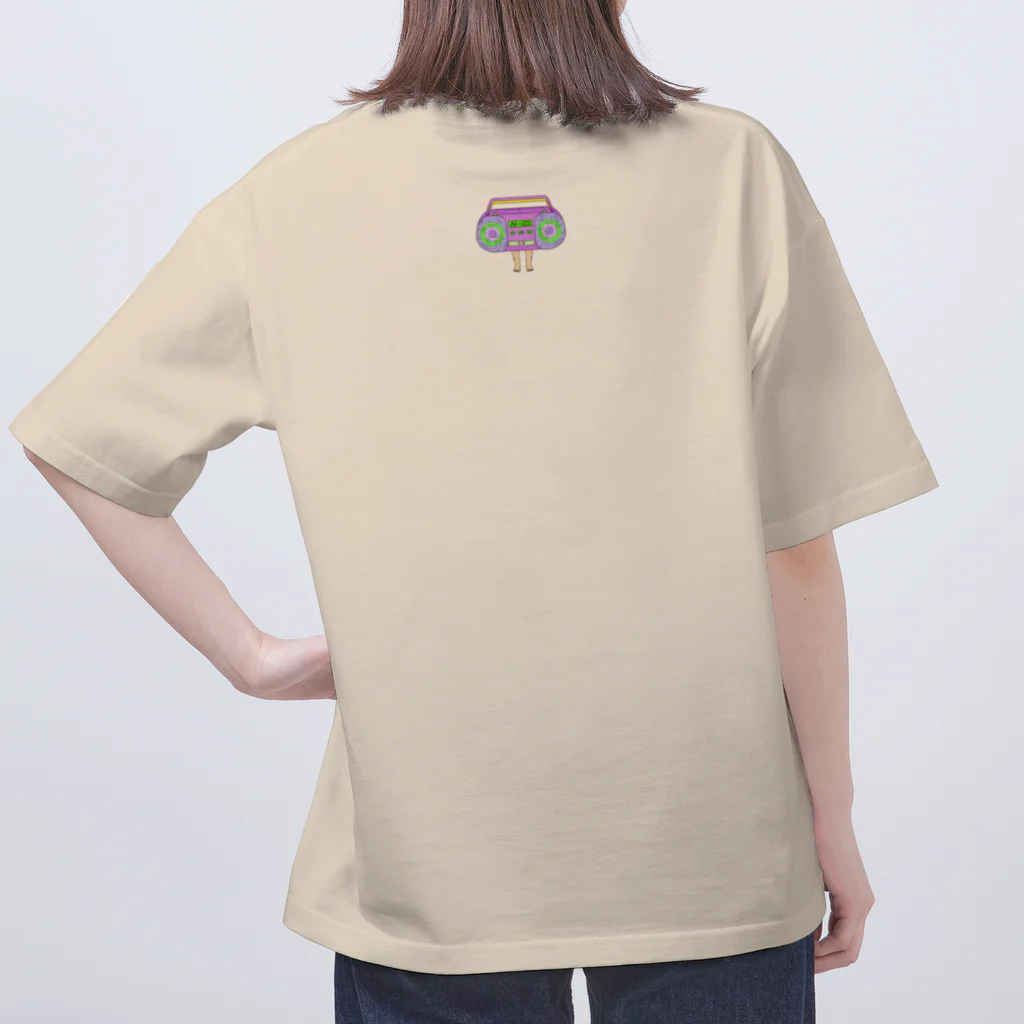 dougaseiseitokoroの足の生えたCDラジカセ Oversized T-Shirt