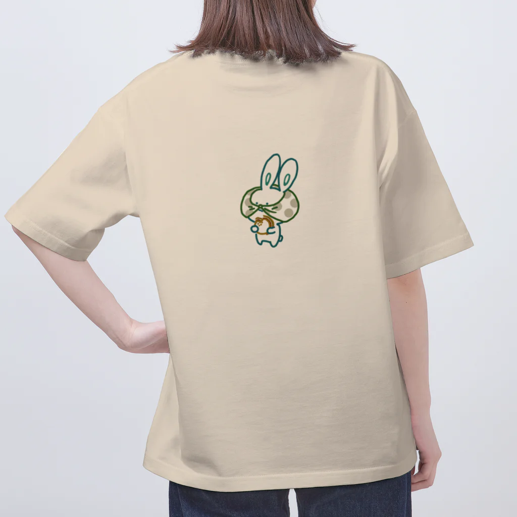 はるもちの月見うさぎ店長 Oversized T-Shirt