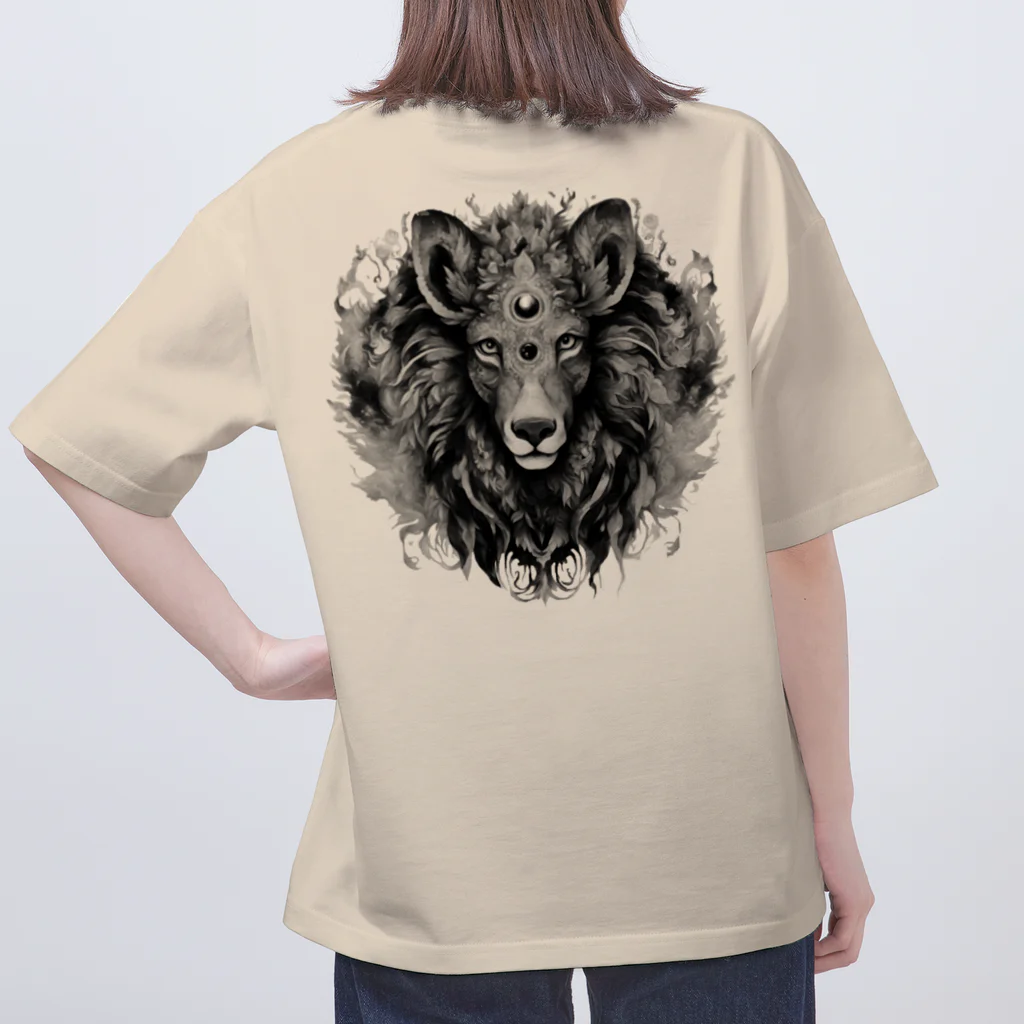 UmageのMysterious Fantasy Animal（神秘的な空想の動物） オーバーサイズTシャツ