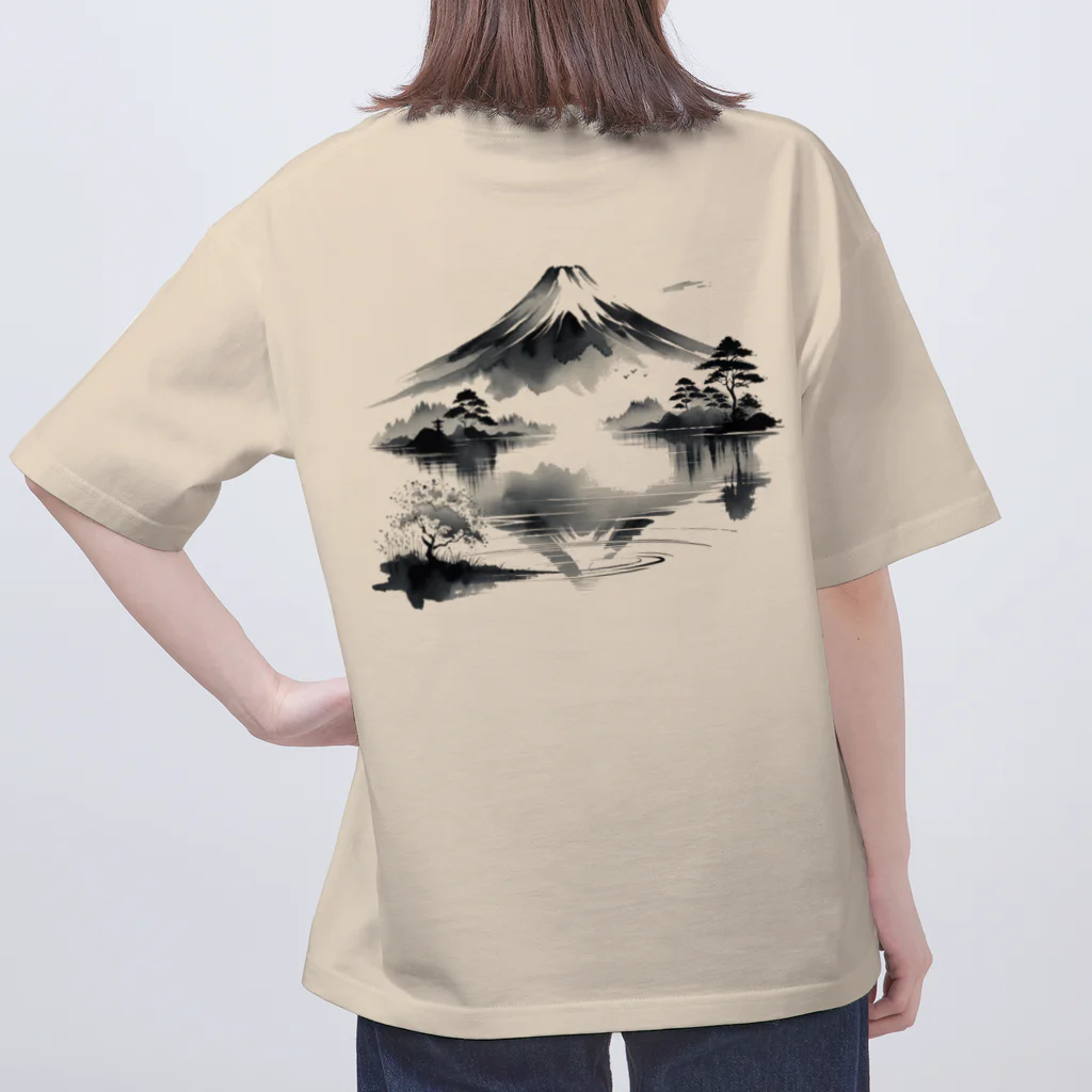 WAFU_JAPANのMirroring Mt.Fuji Oversized T-Shirt