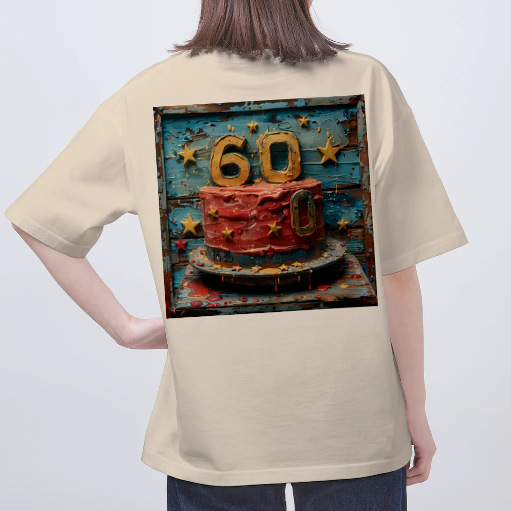 dakkyの還暦祝い「永遠のロック」3 Oversized T-Shirt