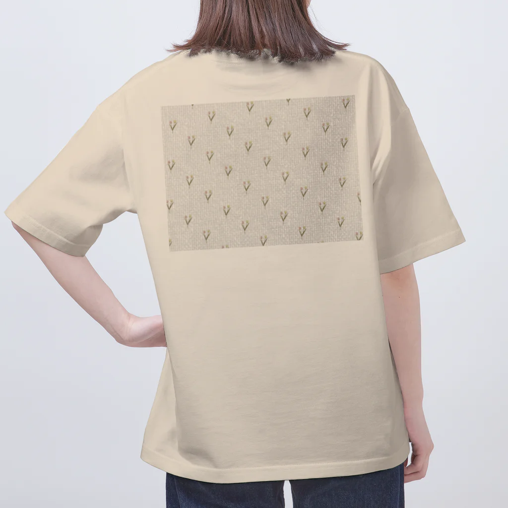 rilybiiのCherry blossom and lemon tulips . Oversized T-Shirt