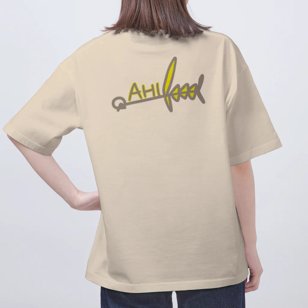 comaoのキハダマグロ　アヒ♡ オーバーサイズTシャツ