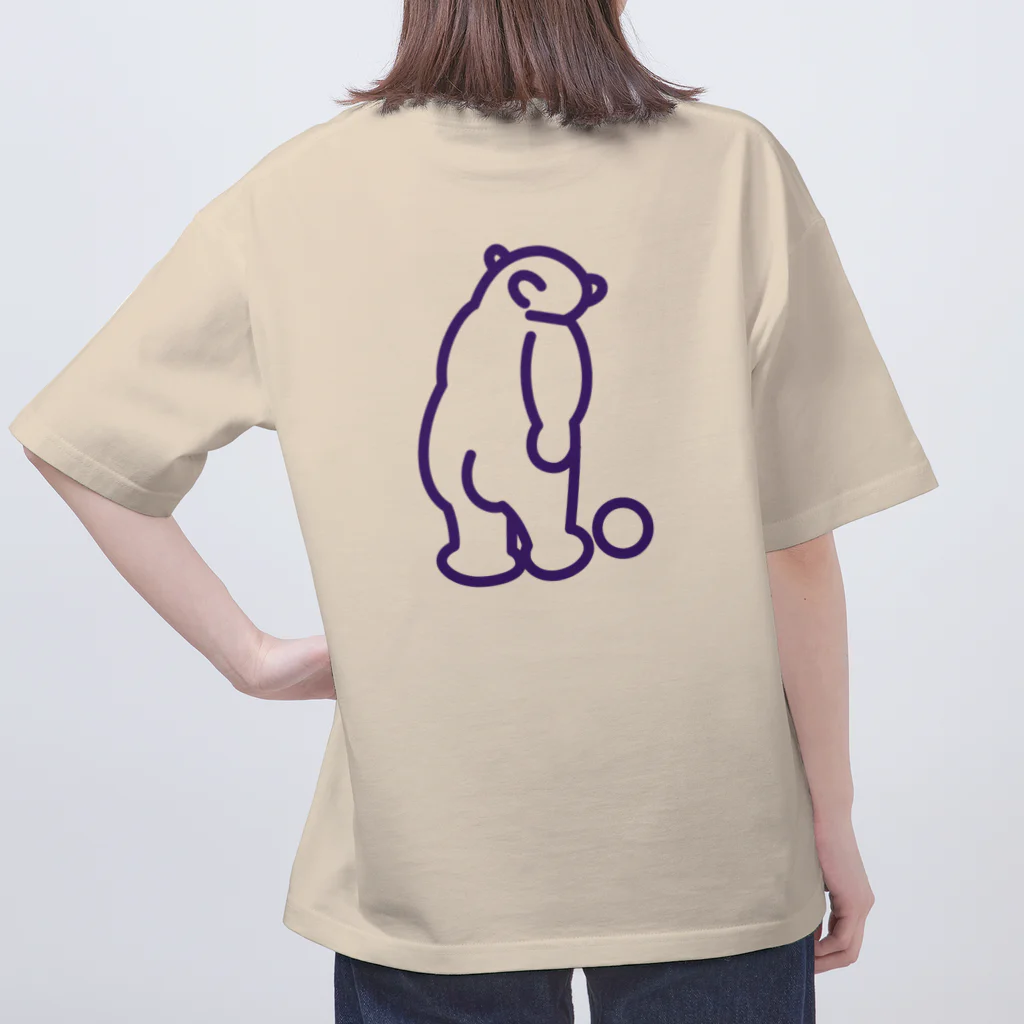 grandeviolaDESIGNのバイオレット！violet！ムラサキ！紫！ Oversized T-Shirt