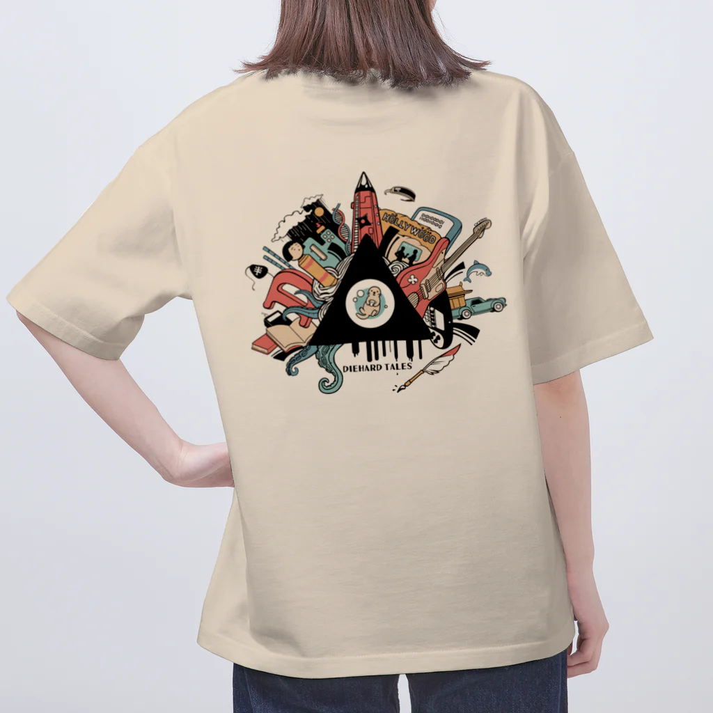 ニンジャスレイヤー公式/ダイハードテイルズのDHTLS： ラッコチャン v1 Oversized T-Shirt