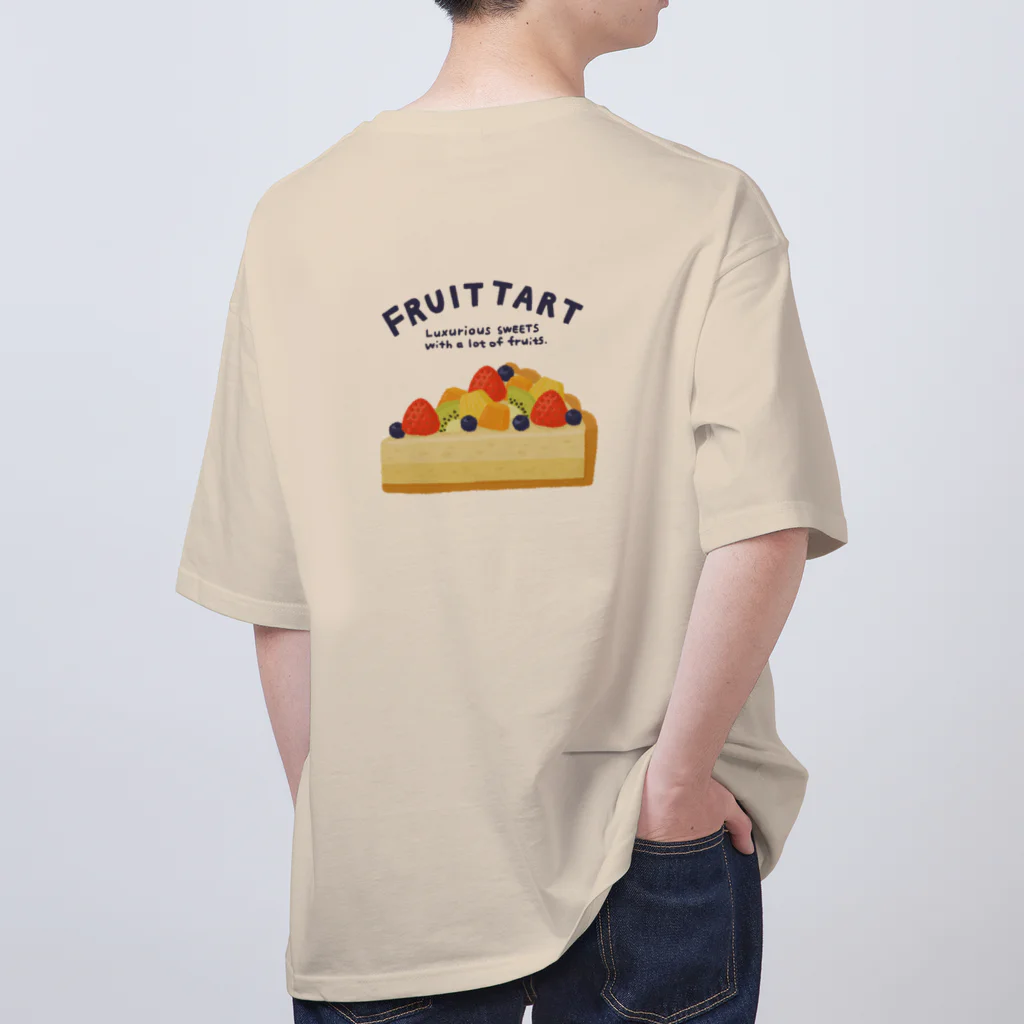 takemARTのフルーツいっぱいタルト Oversized T-Shirt