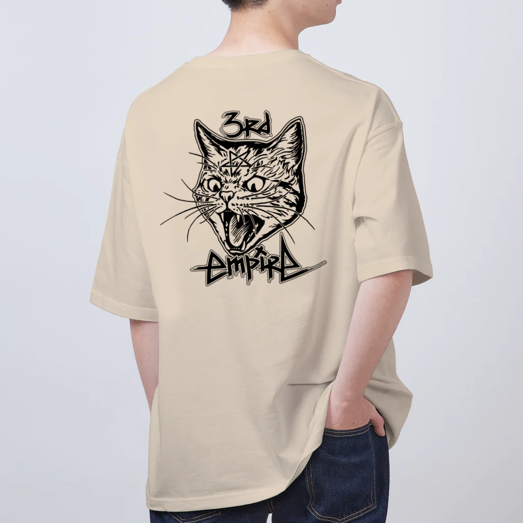 グラベル第三帝国のCat Hiss Fever Oversized T-Shirt