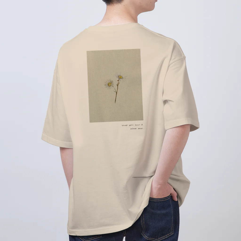 rilybiiのAntique beige green milky yellow ** Oversized T-Shirt