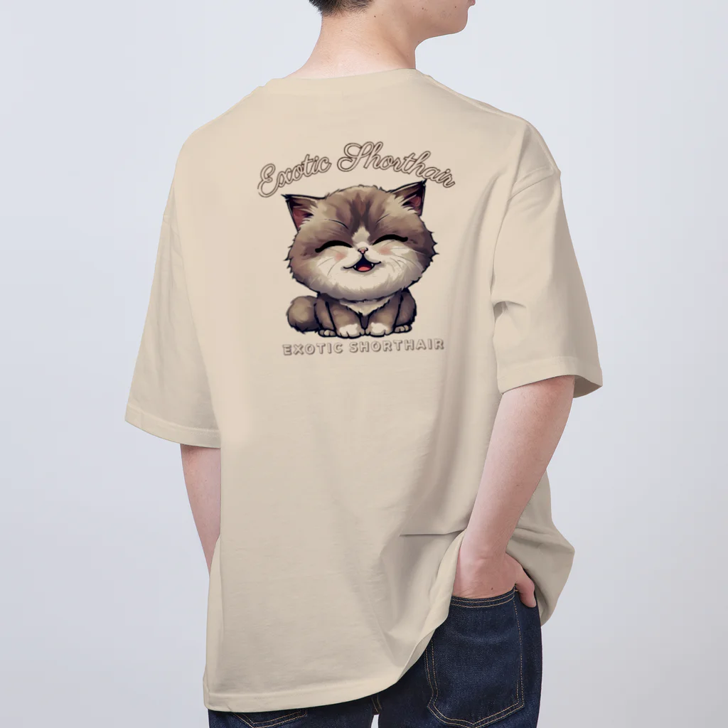 furebuhi　clubのエキゾチックショートヘアー オーバーサイズTシャツ