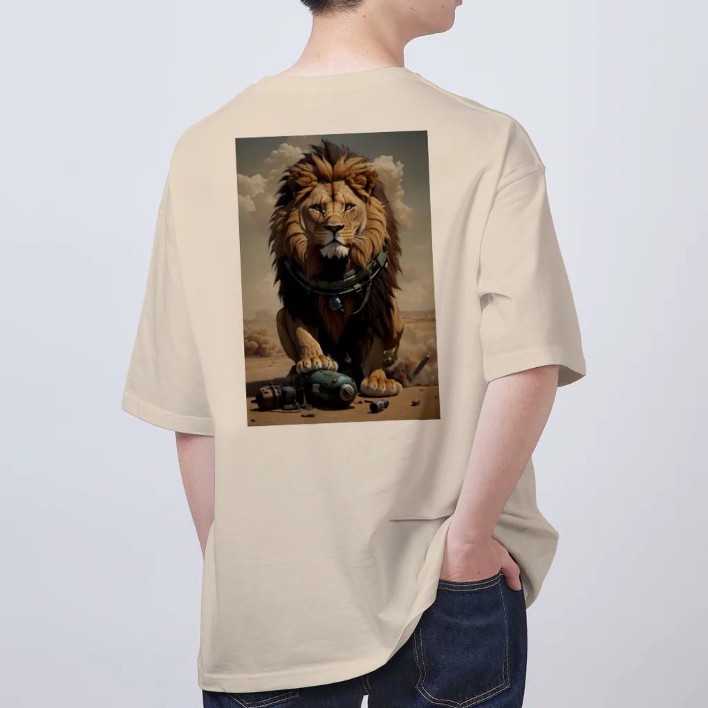 Yoma-chrisのLion Lion TT オーバーサイズTシャツ