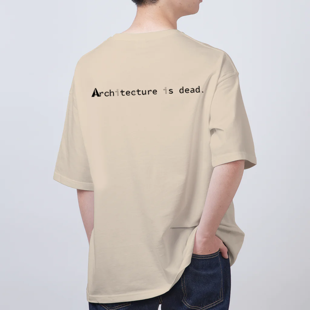 Architeture is dead.の98% Pure Shit オーバーサイズTシャツ