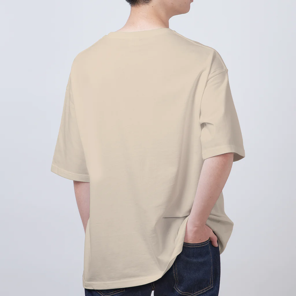 アクリル絵のfuのグリーンロードlovers オーバーサイズTシャツ