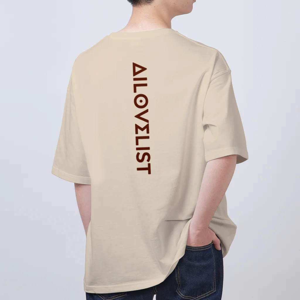 Aimurist の自己理解モンジョ オーバーサイズTシャツ