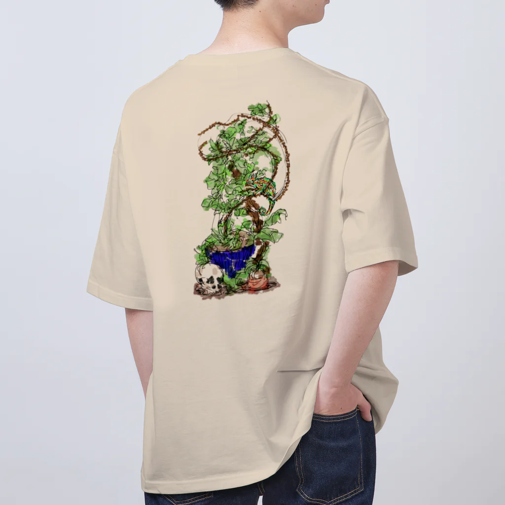 JapaneseArt Yui Shopの自然体 Oversized T-Shirt