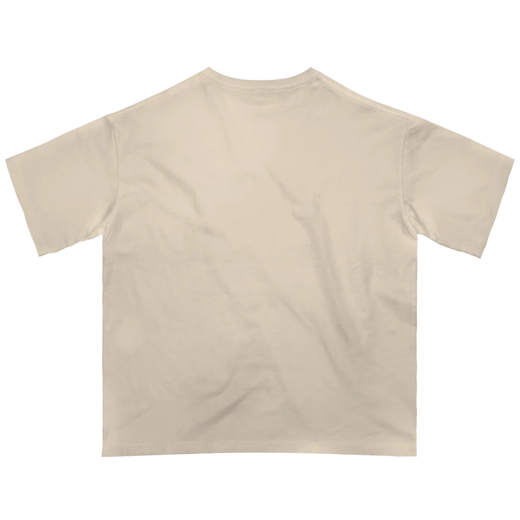 fig-treeの水玉の女01 オーバーサイズTシャツ
