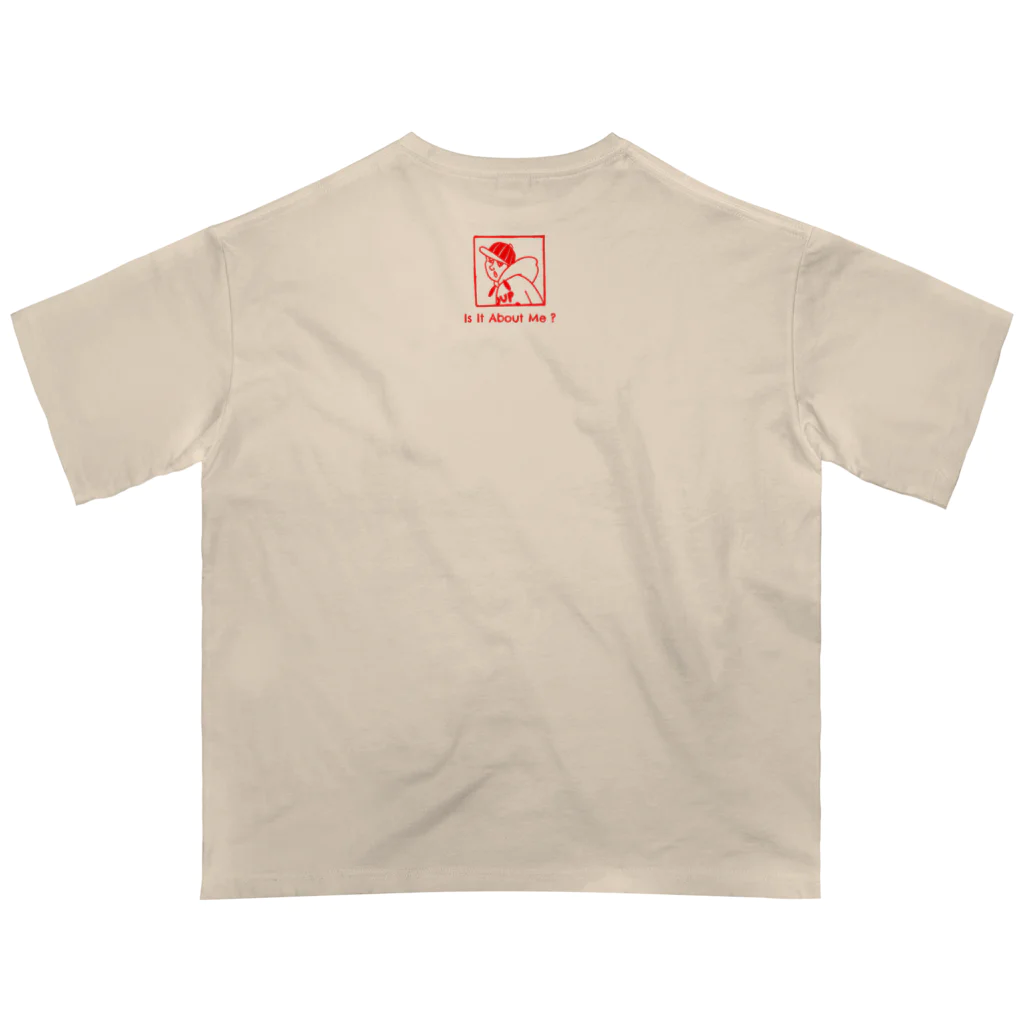 hilo tomula トムラ ヒロのGroup Collective Red オーバーサイズTシャツ