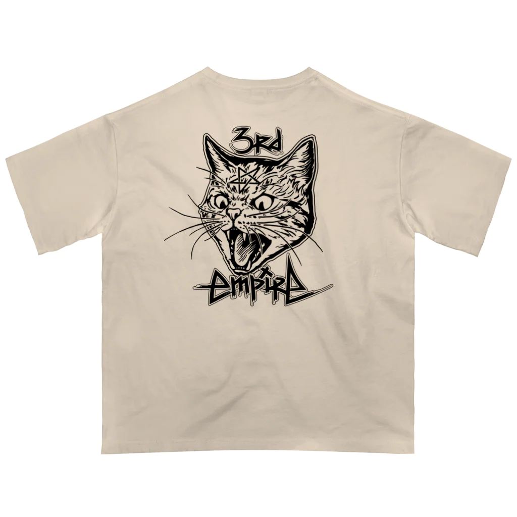 グラベル第三帝国のCat Hiss Fever Oversized T-Shirt