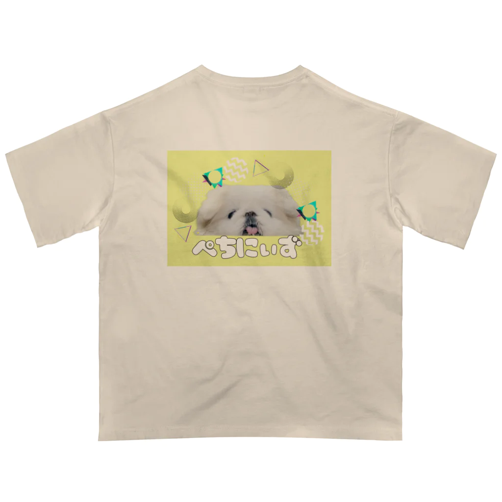 CHUNTANのマヨネィズイロ　ぺちにぃず Oversized T-Shirt