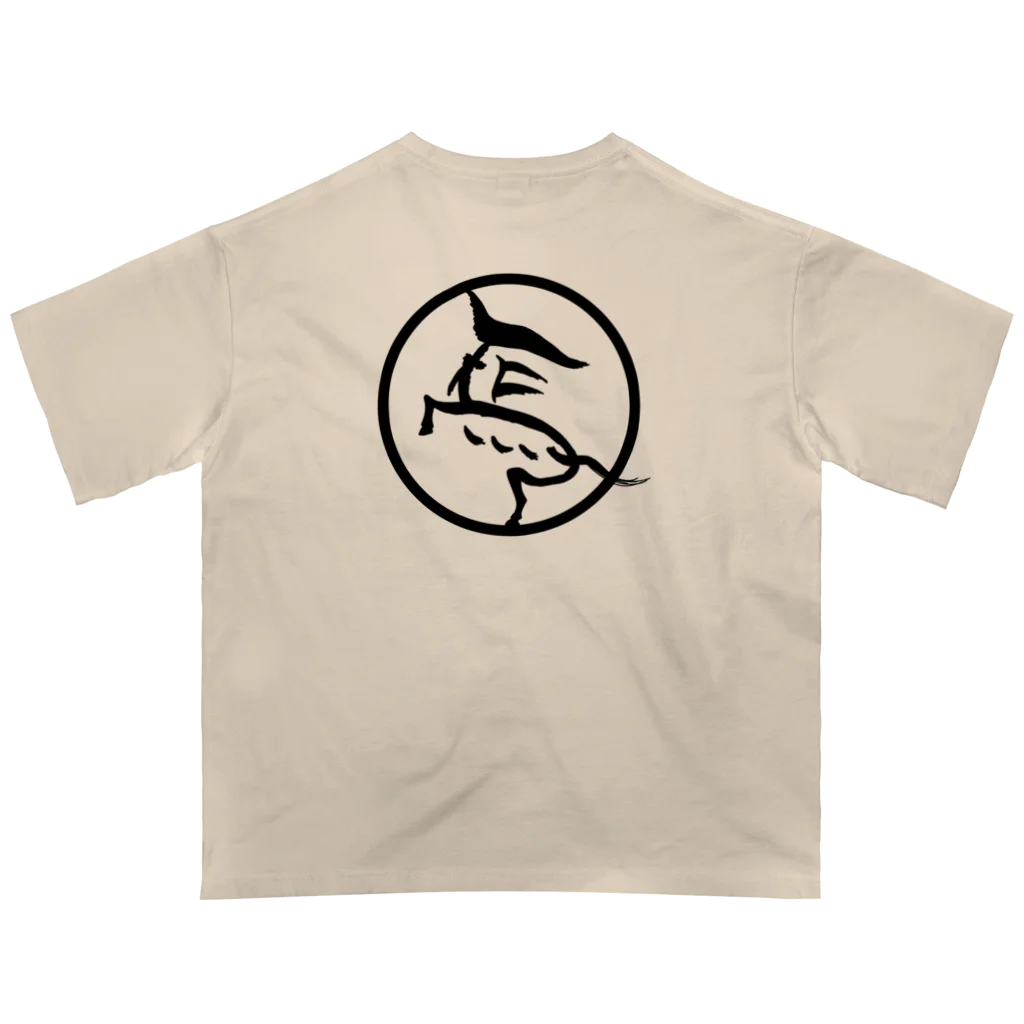 Culture Clubのお天馬 オリジナルロゴ Oversized T-sh② オーバーサイズTシャツ