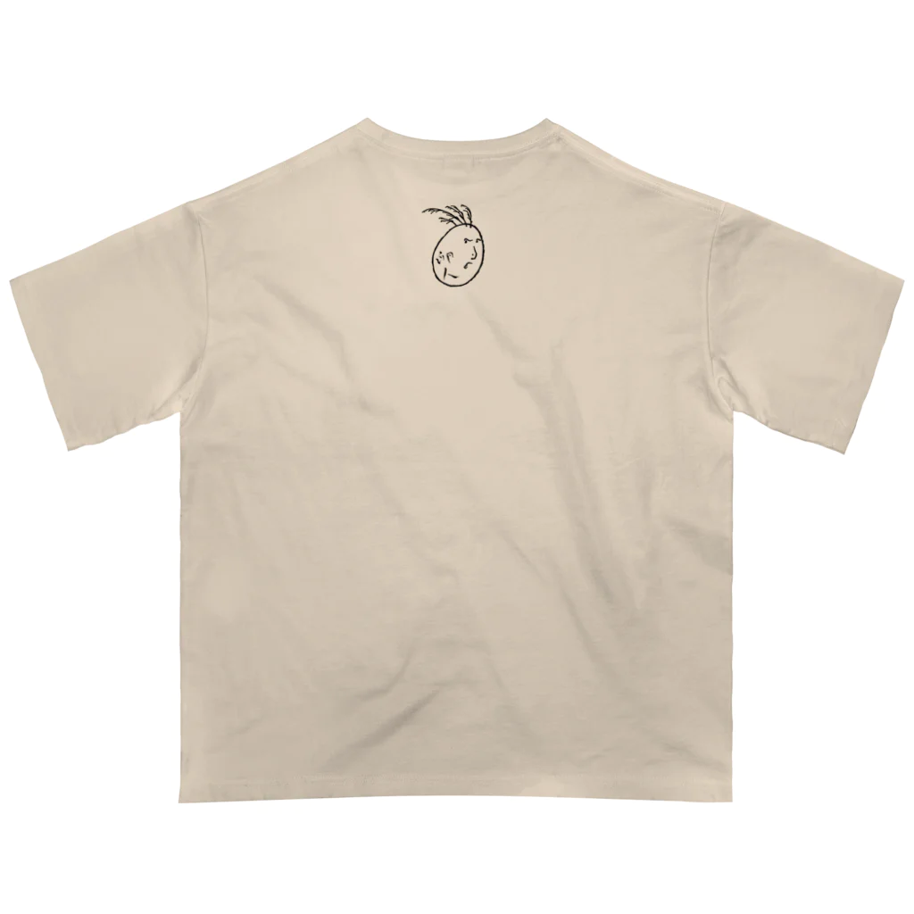 Culture Clubの[ TAMAGOBITO ] 鳥獣卵人戯画 OS T-sh① オーバーサイズTシャツ