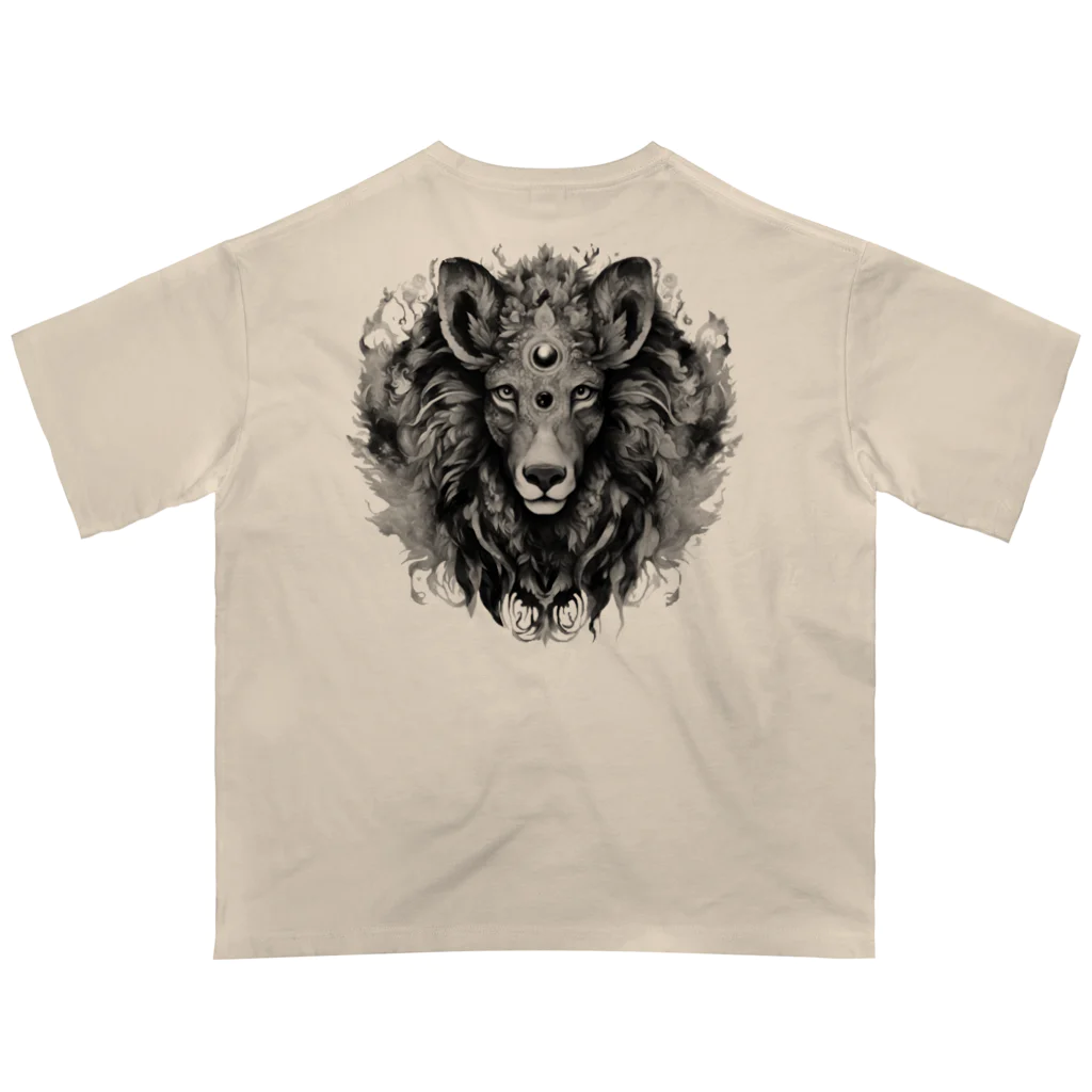 UmageのMysterious Fantasy Animal（神秘的な空想の動物） オーバーサイズTシャツ