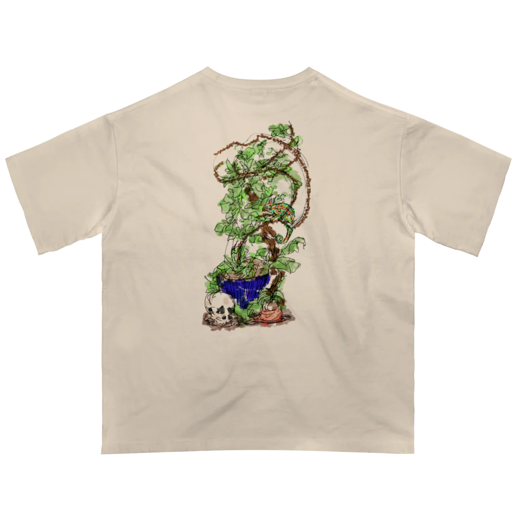 JapaneseArt Yui Shopの自然体 Oversized T-Shirt