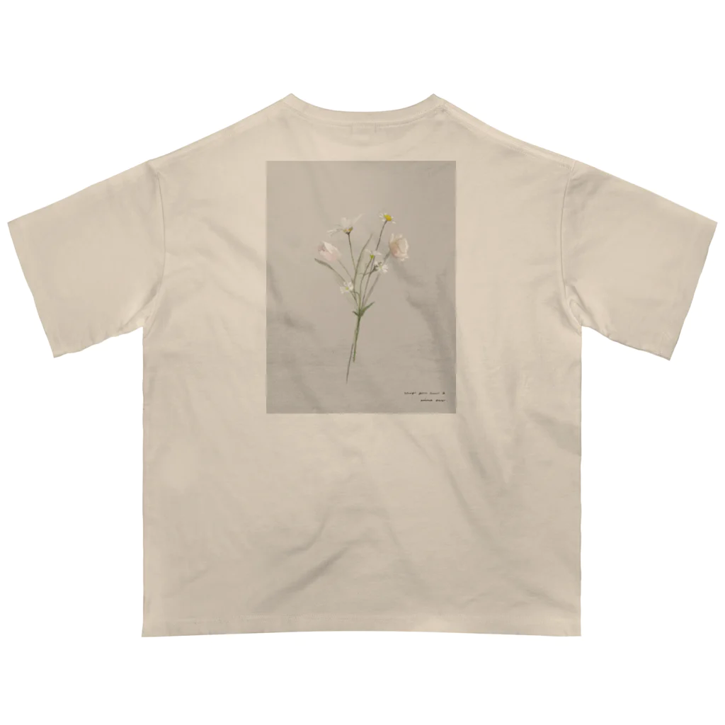 rilybiiの💐 Hanataba . grayish pale color . オーバーサイズTシャツ