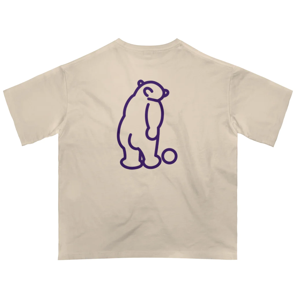 grandeviolaDESIGNのバイオレット！violet！ムラサキ！紫！ Oversized T-Shirt