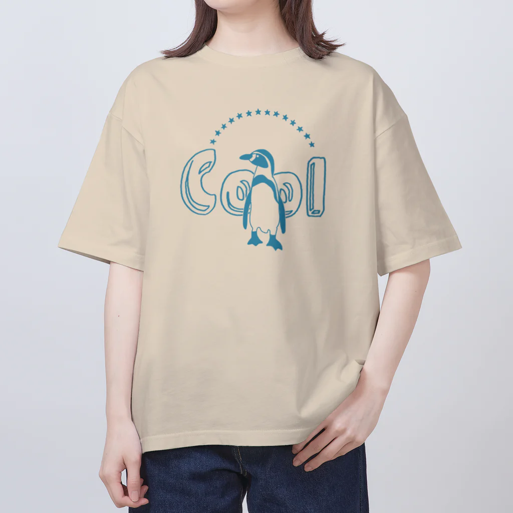 satoharuのＣｏｏｌなペンギンさん Oversized T-Shirt