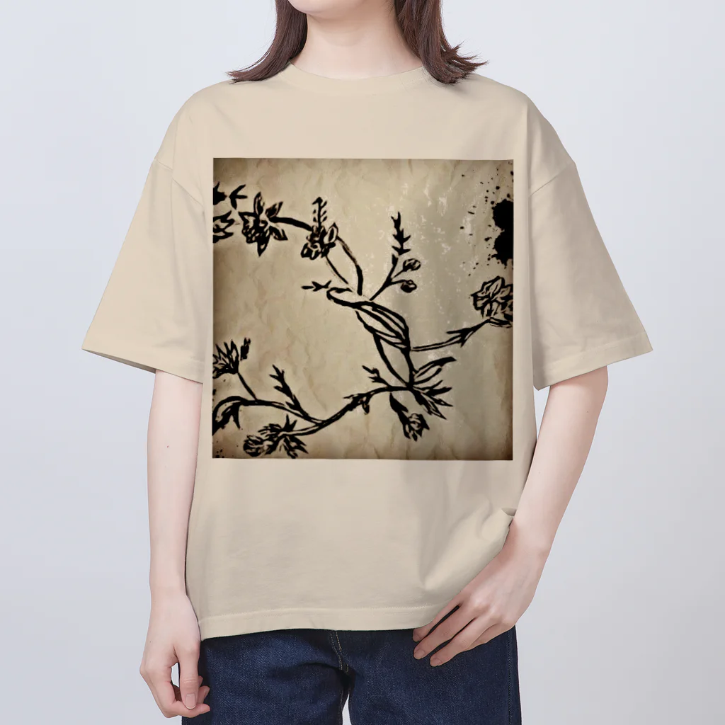 Anna’s galleryのAntique Japanesque Oversized T-Shirt