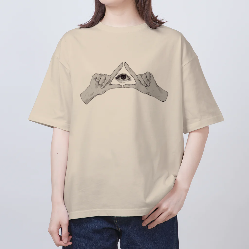 Michi Matotaniのまなざし Oversized T-Shirt