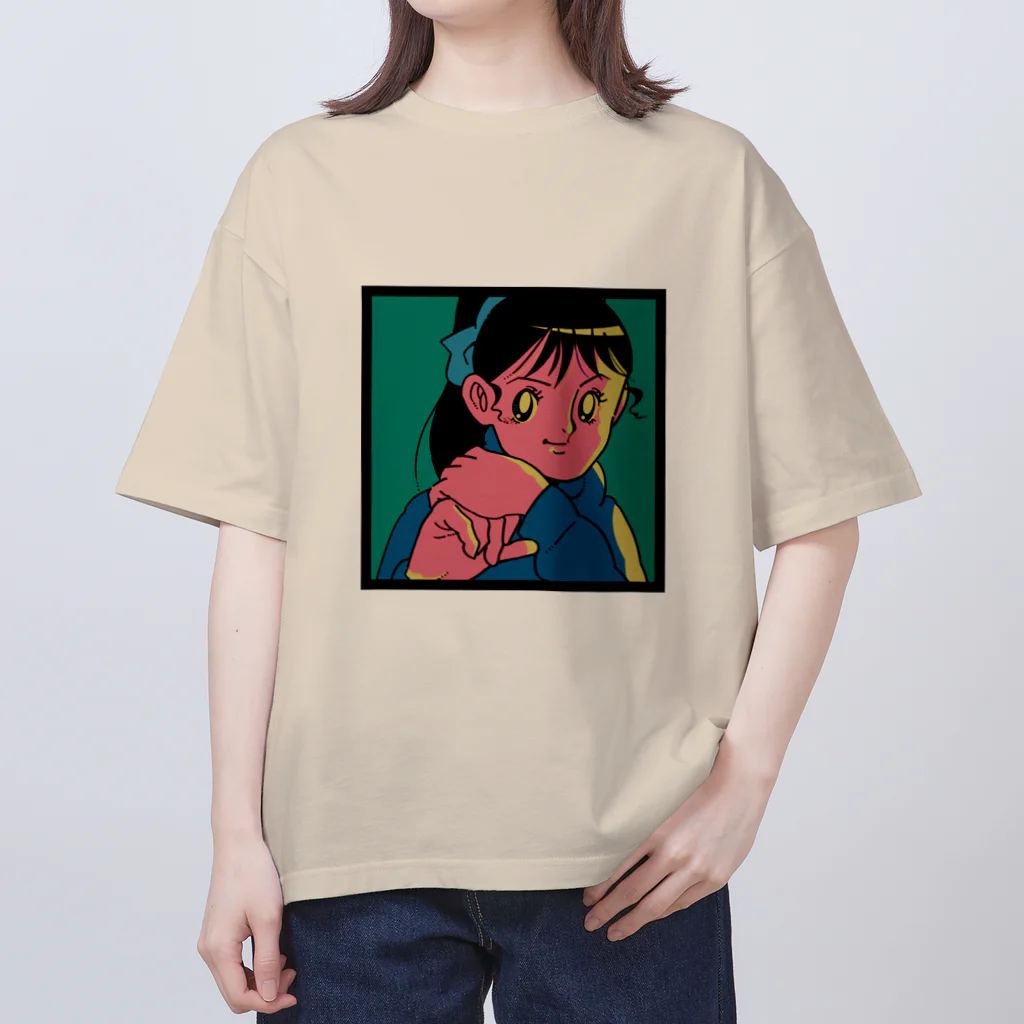 ハコベラのハコベラ　女の子 オーバーサイズTシャツ