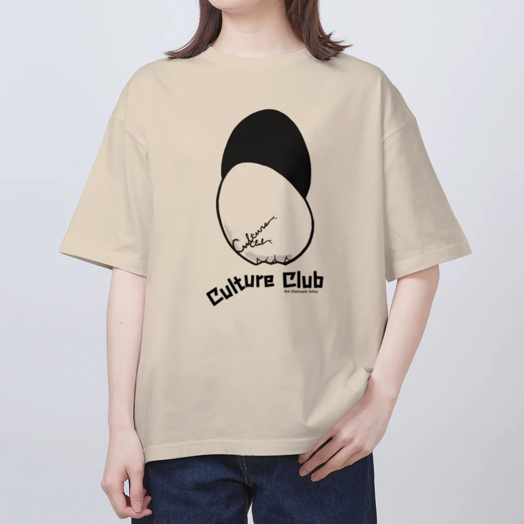 Culture Clubの[ Culture Club ] SLIP LOGO OS T-sh Oversized T-Shirt