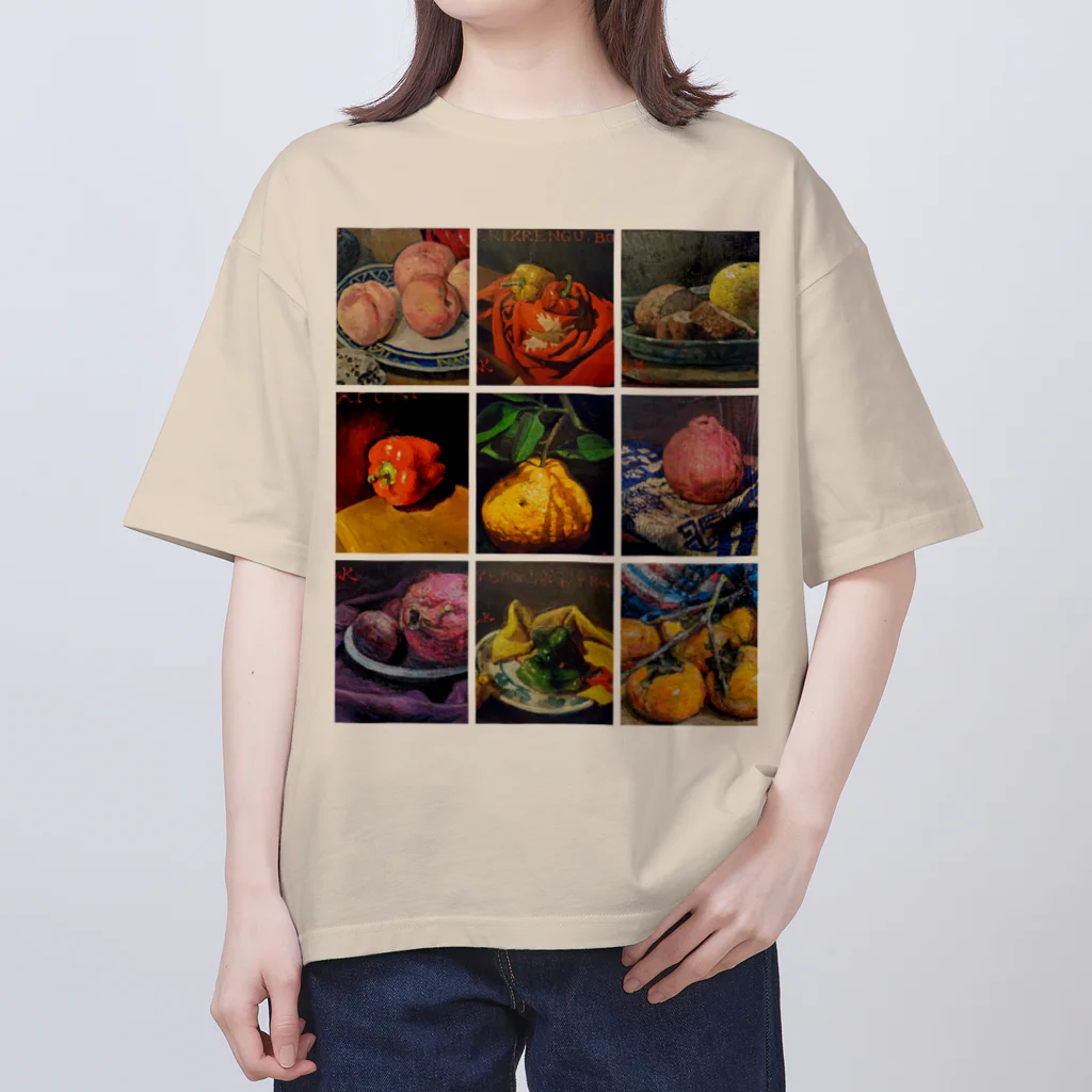 atelier-atsushiのAtushi Kubo (Food) Oversized T-Shirt