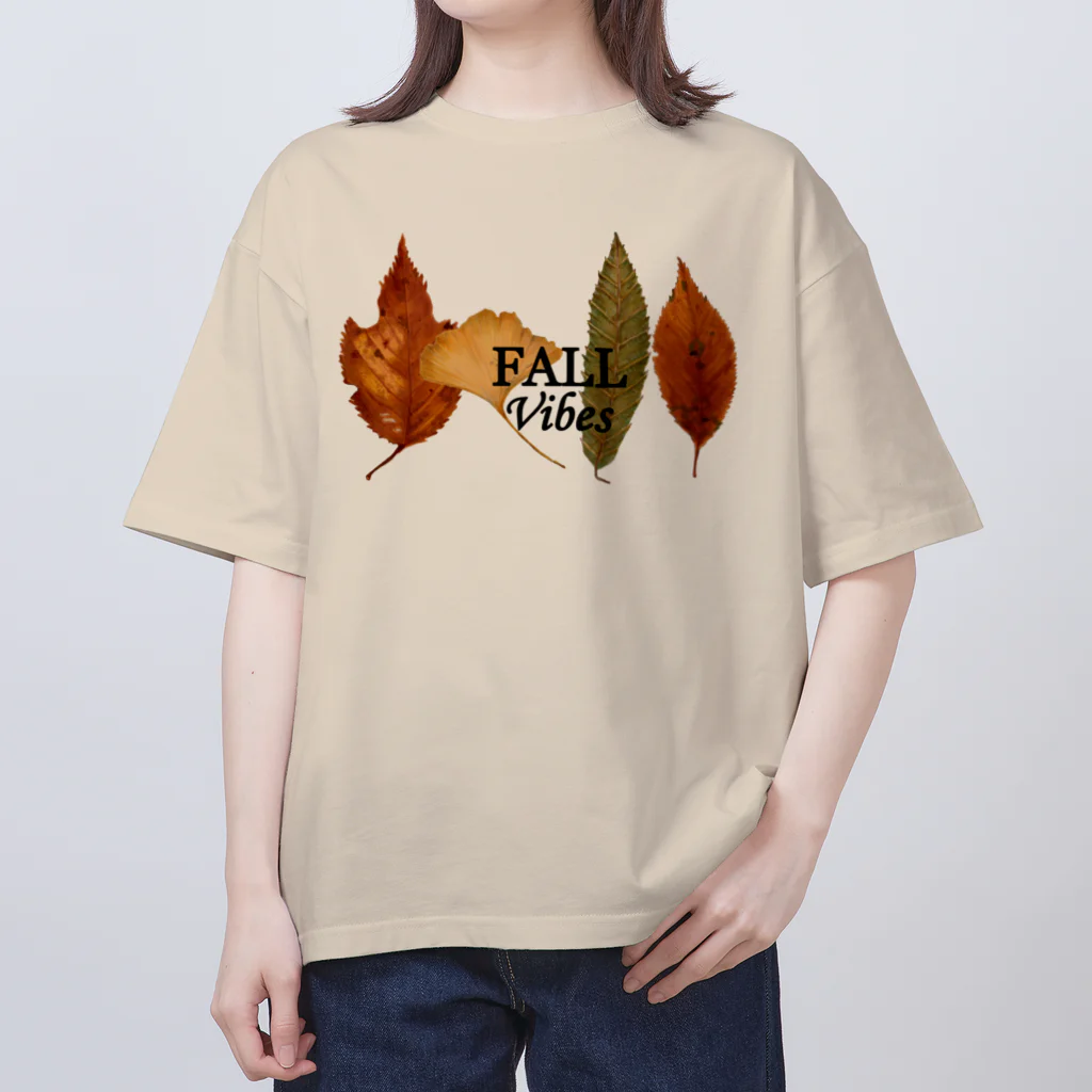 Jennya/イラストのFall Vibes 2🍁 Oversized T-Shirt