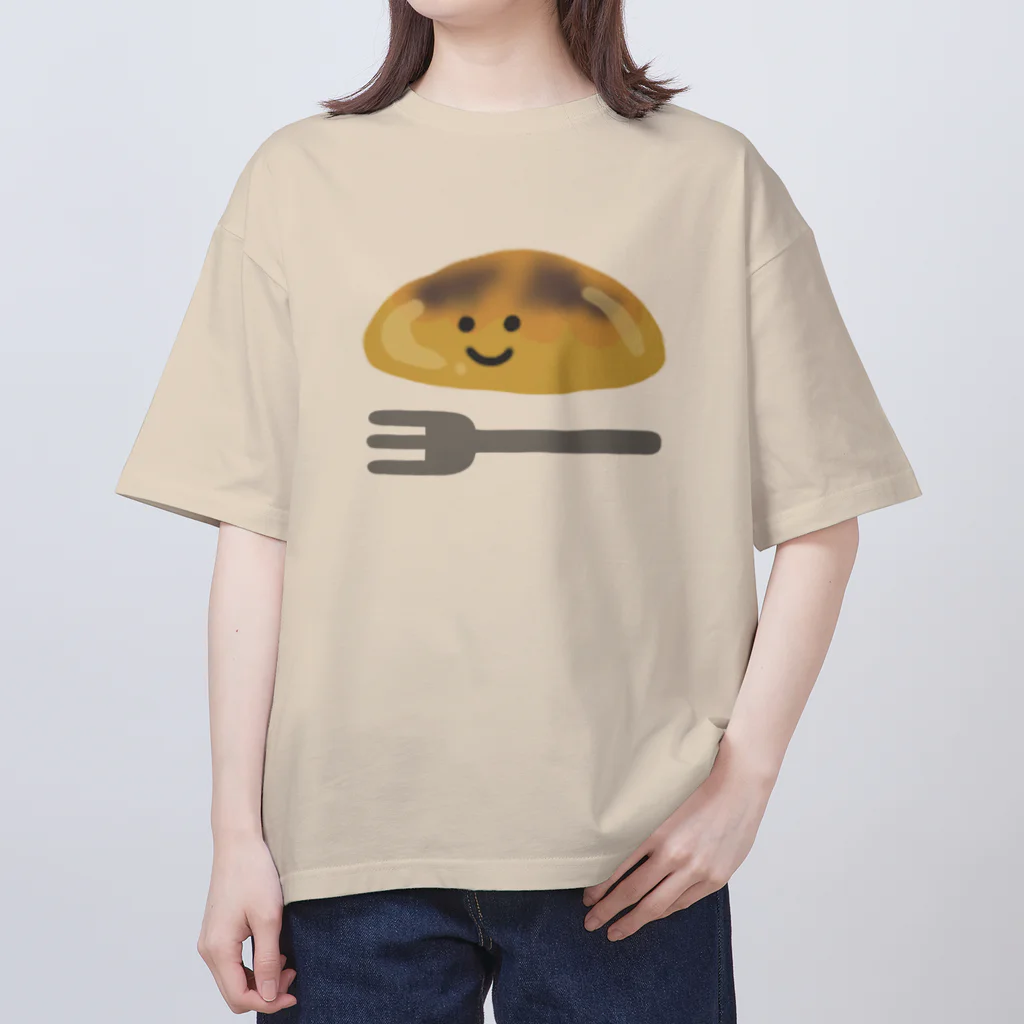 茶わん蒸しモイ子商店のスイートポテト Oversized T-Shirt