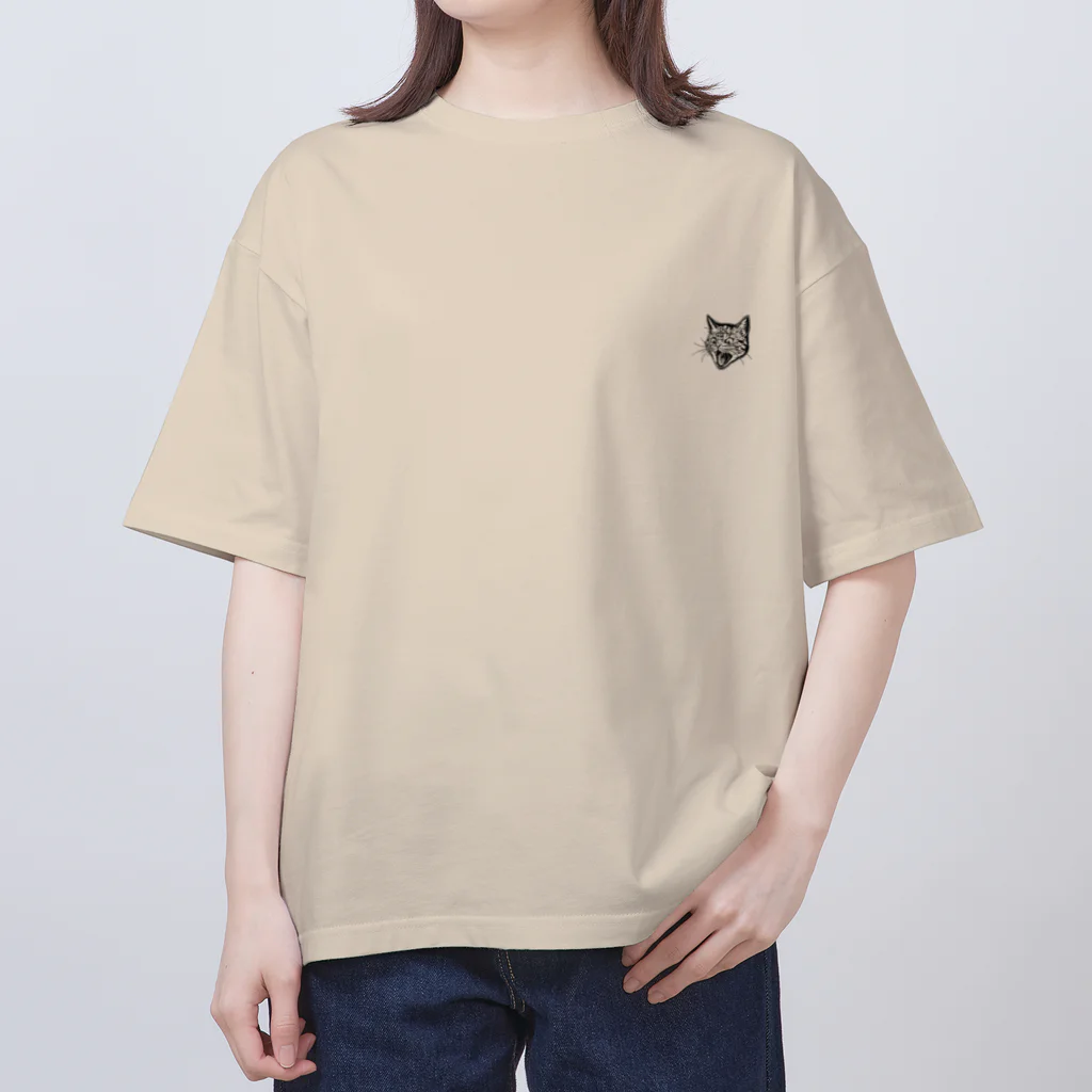 グラベル第三帝国のCat Hiss Fever Oversized T-Shirt