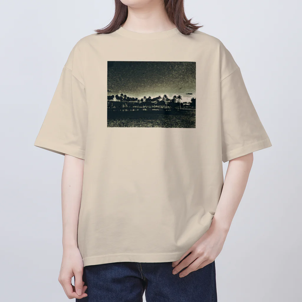 わらしゃんどの南国 オーバーサイズTシャツ