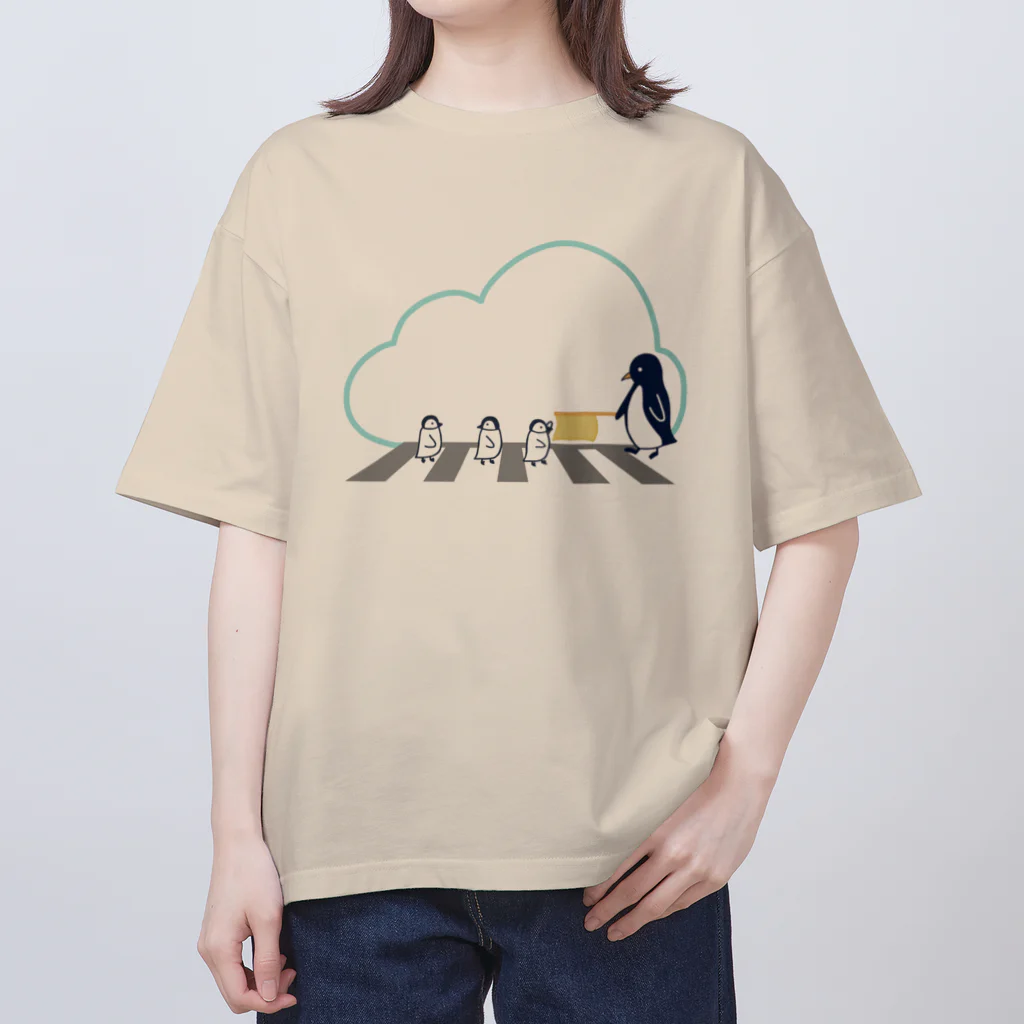 ぺんぎん24のみまもりペンギン オーバーサイズTシャツ