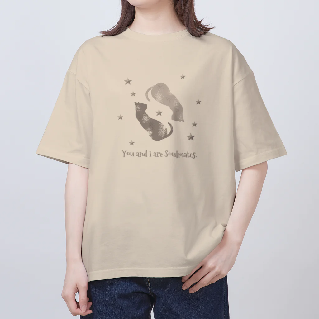 SU-KUのSoulmateⅡ オーバーサイズTシャツ