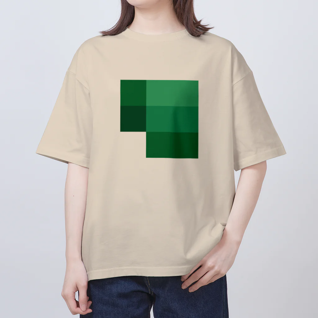 3×3 のドット絵の表計算ソフト - 3×3 のドット絵 Oversized T-Shirt