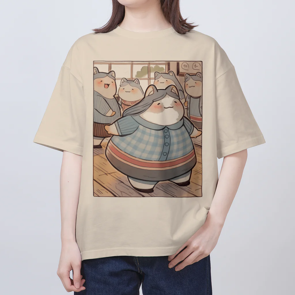 たゆたゆの私はまだ大丈夫 オーバーサイズTシャツ