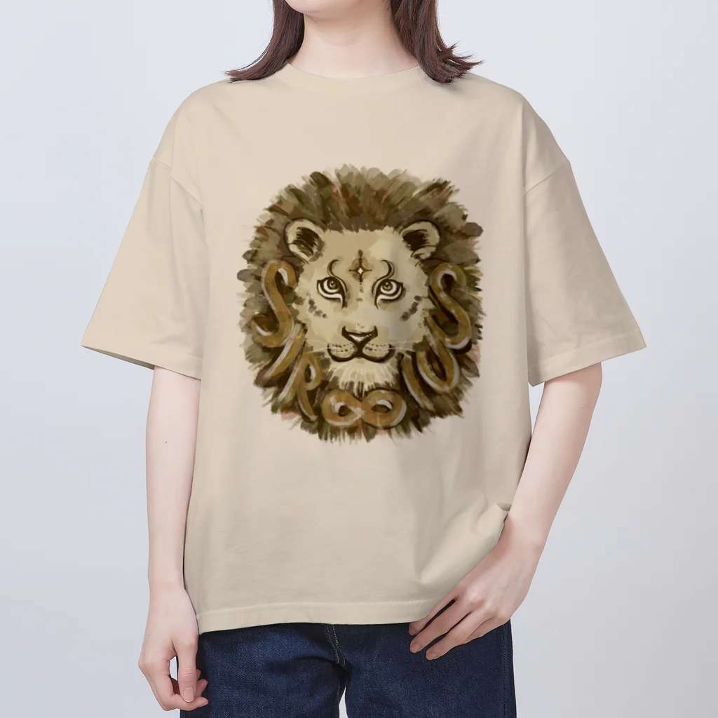 narumee1111の【SIRIUS】獅子ドーン！！！ Oversized T-Shirt