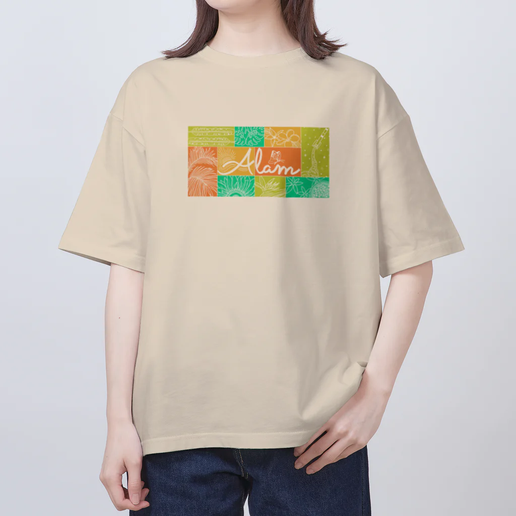 ALAMのALAM Ubin / COLOR オーバーサイズTシャツ