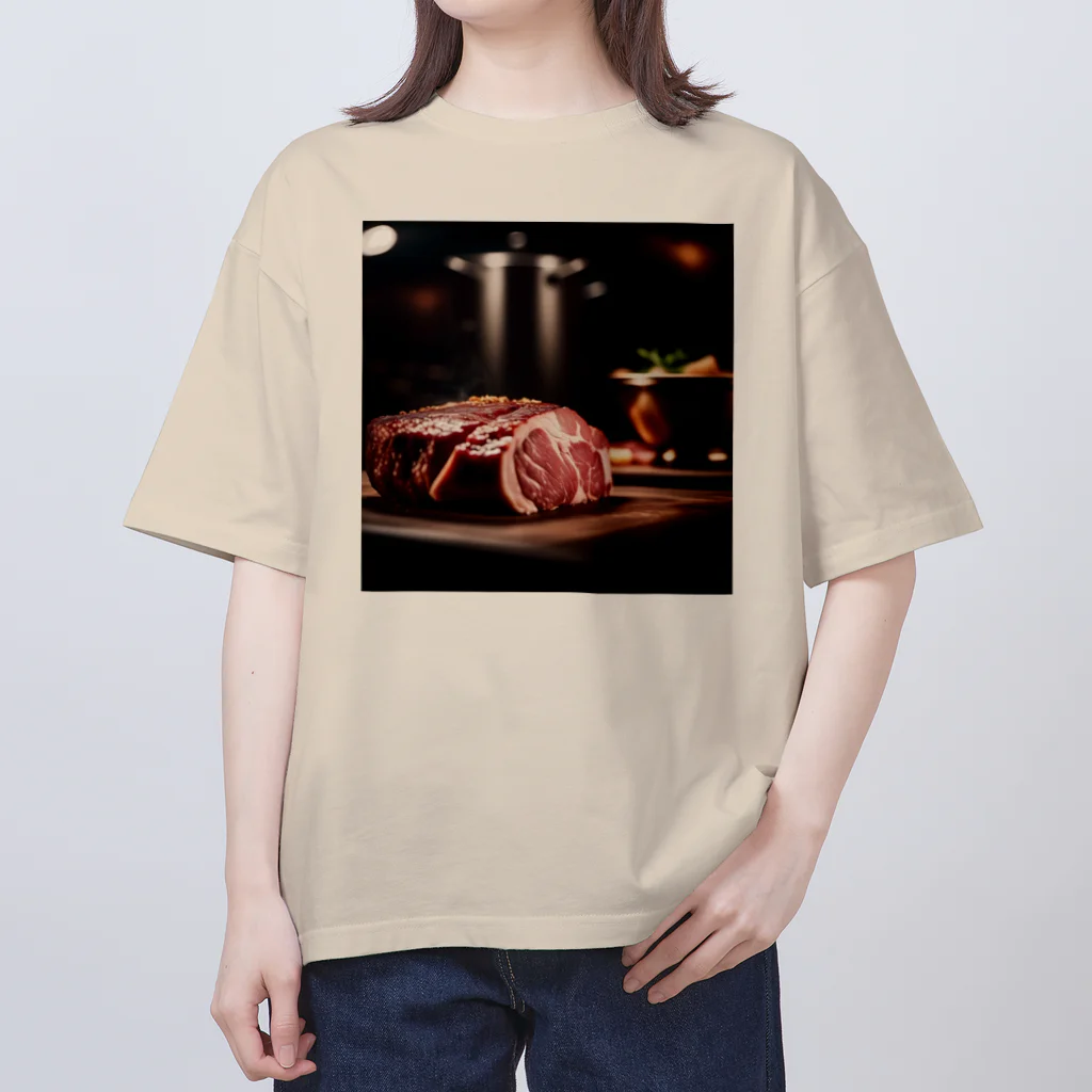 Thumugi-の塊肉 オーバーサイズTシャツ