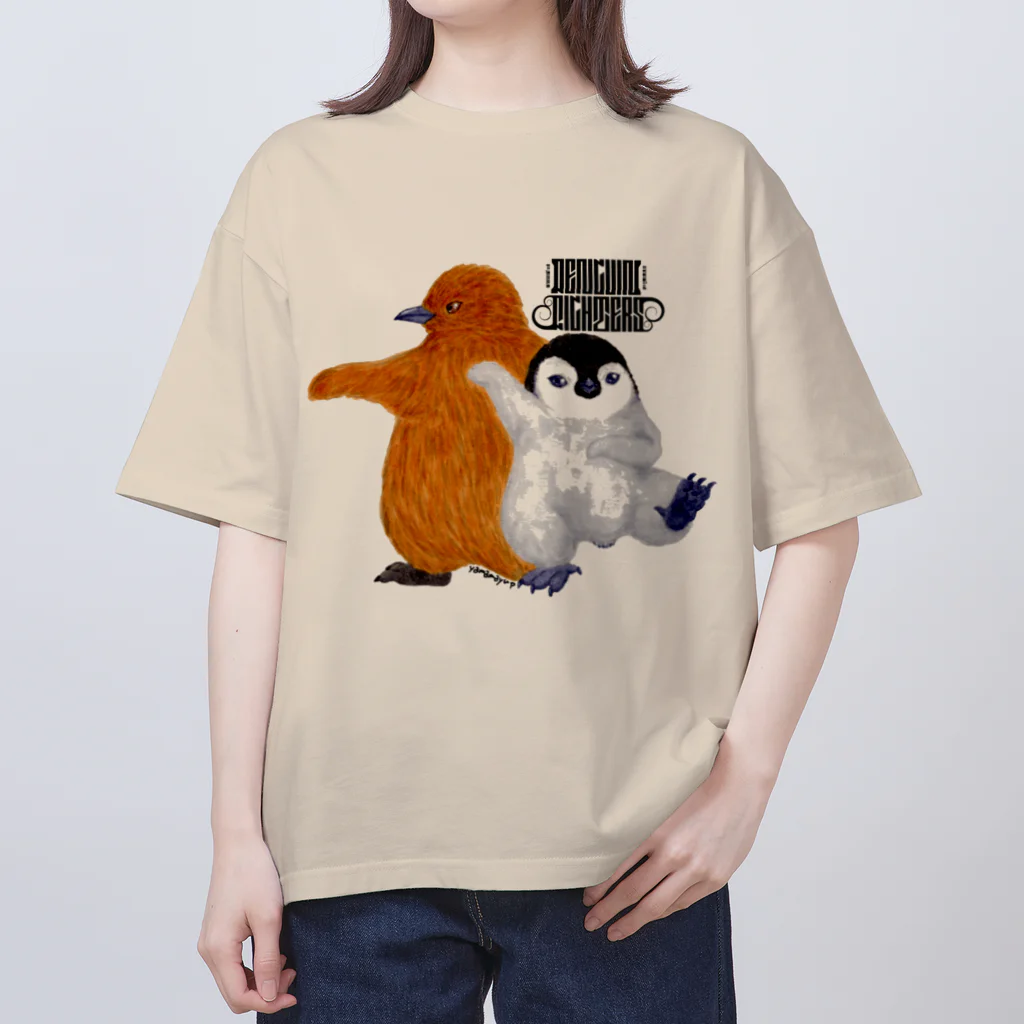 ヤママユ(ヤママユ・ペンギイナ)のPENGUIN FIGHTERS【Hina】 オーバーサイズTシャツ