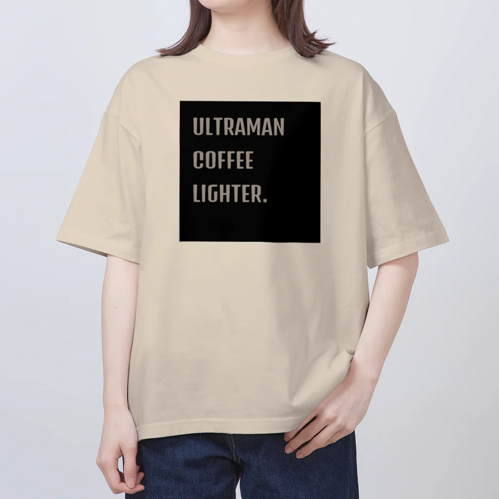 ハラシバキ商店のウルトラマン コーヒー ライター オーバーサイズTシャツ