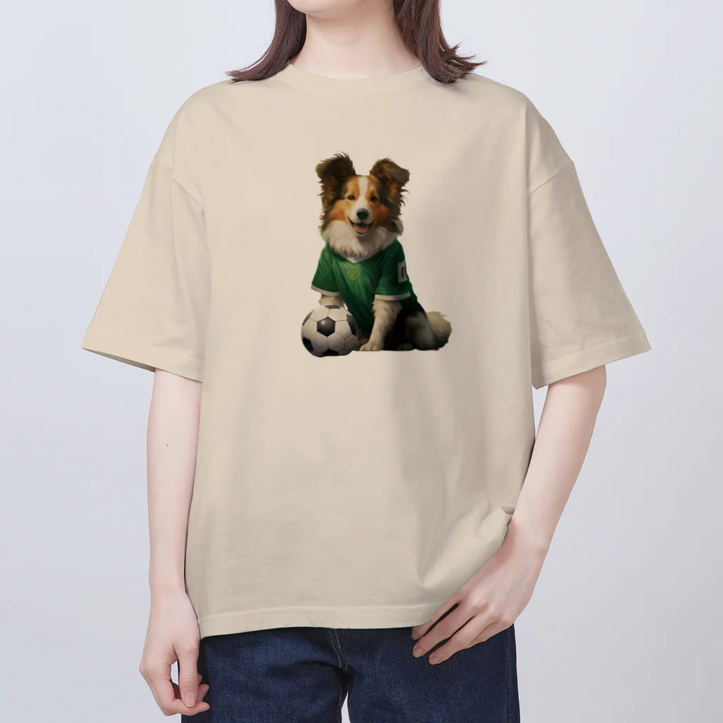 Sheltie Chic Creationsのシェルティ４３ Oversized T-Shirt