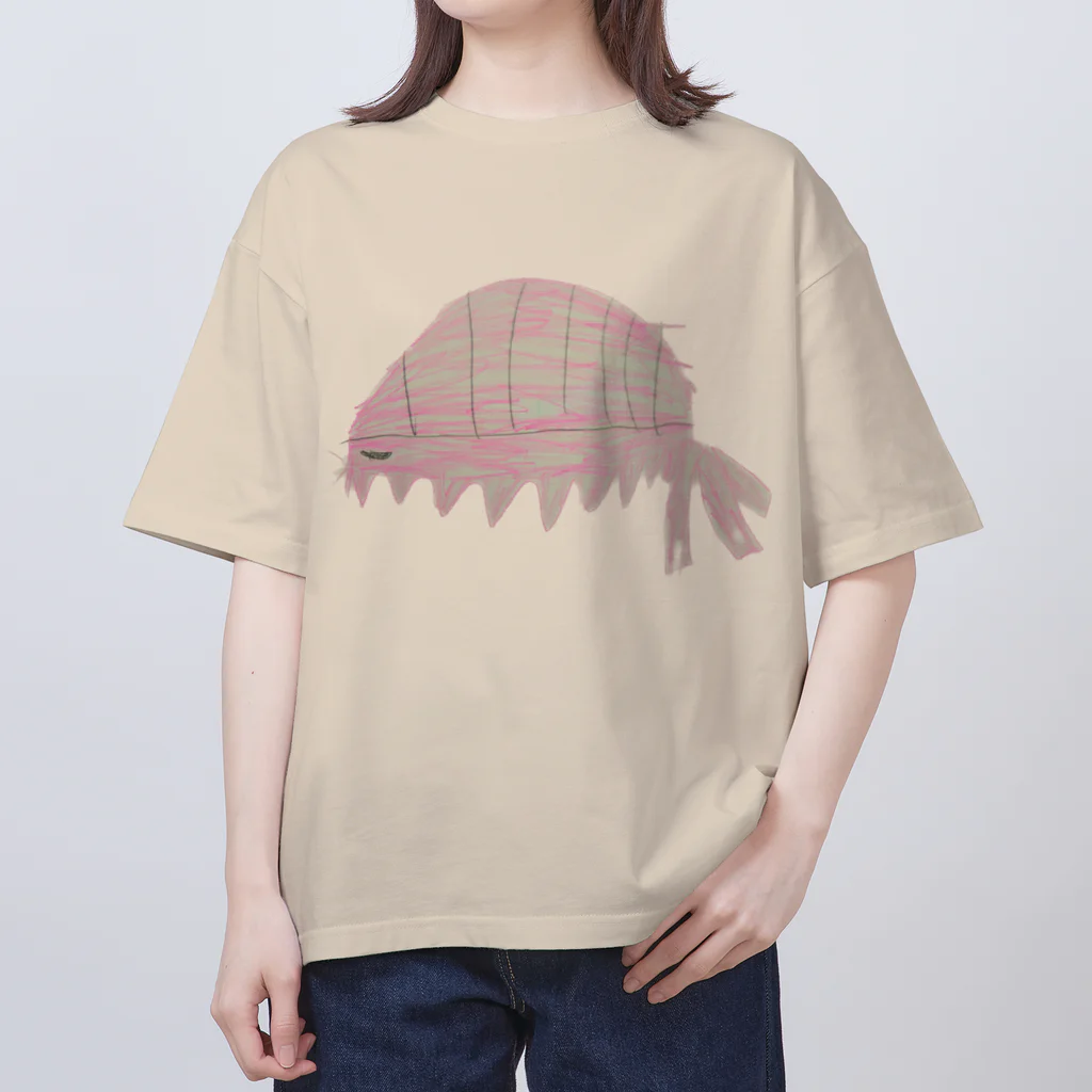 こども深海生物屋さんのダイオウグソクムシ Oversized T-Shirt